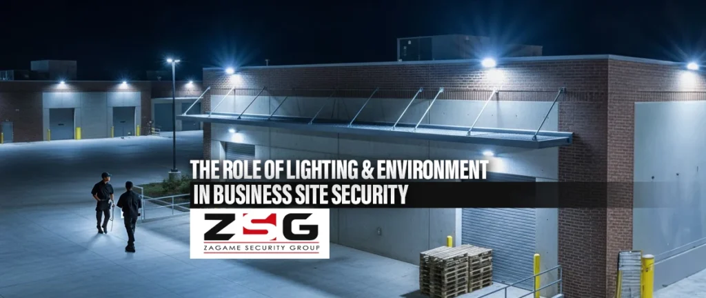 The Role of Lighting & Environment in Business Site Security