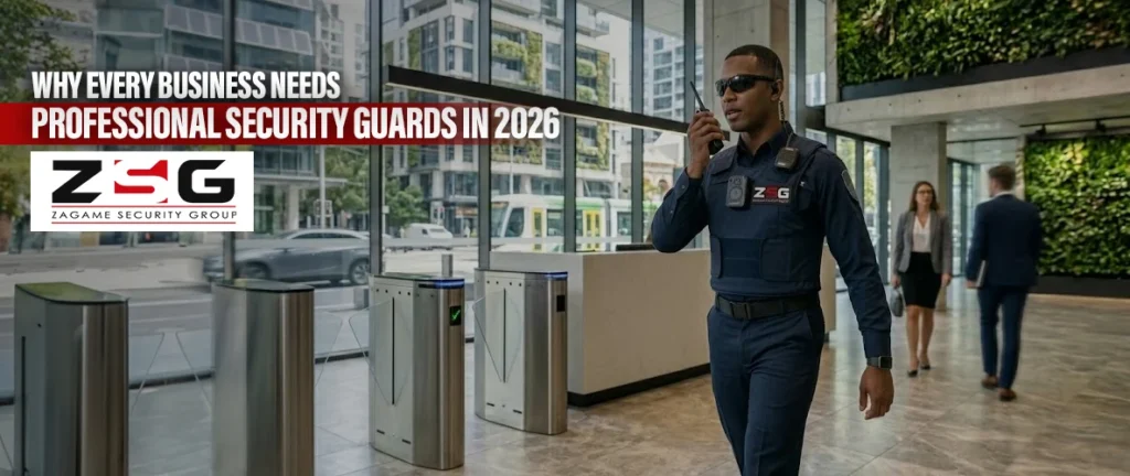 Why Every Business Needs Professional Security Guards in 2026